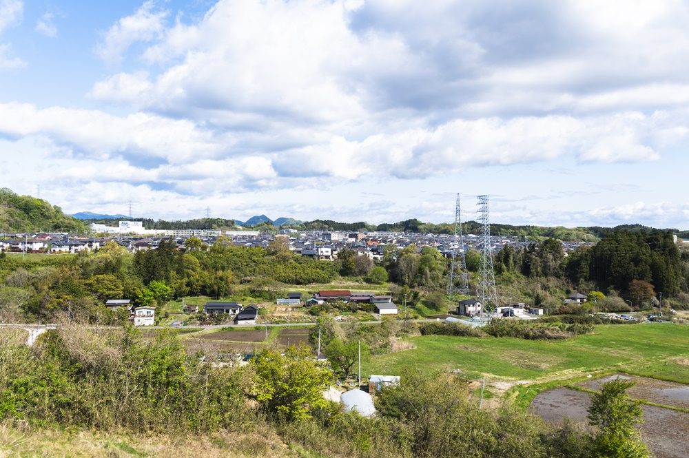 郊外・田舎の土地のイメージ